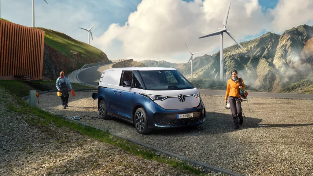 ib000242pic-vw-id-buzz-cargo-3-4-frontview-id-charger-travel-16x9 ID.Buzz Cargo